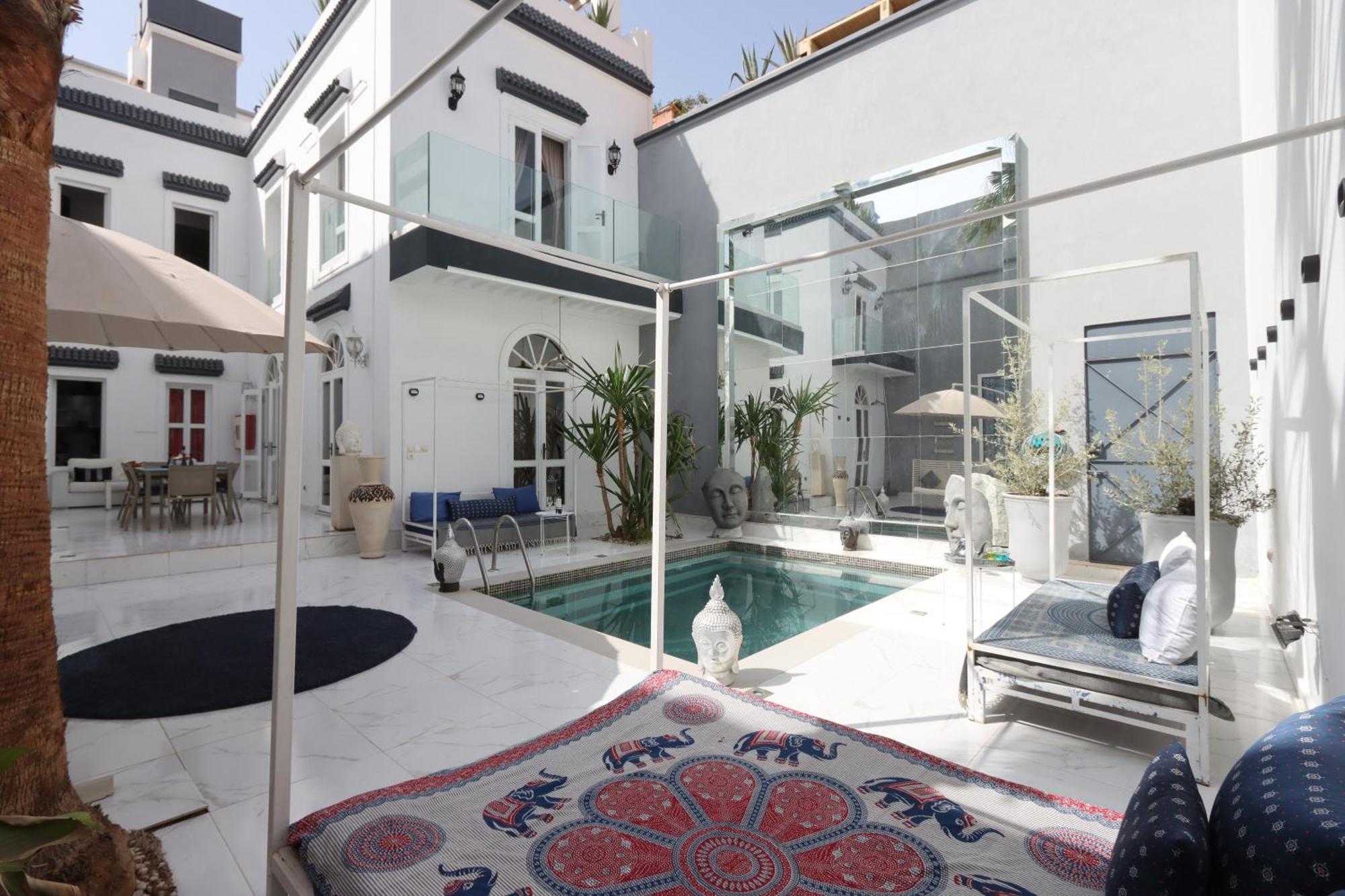 Riad Vip Bed & Breakfast Marrakesh Bagian luar foto