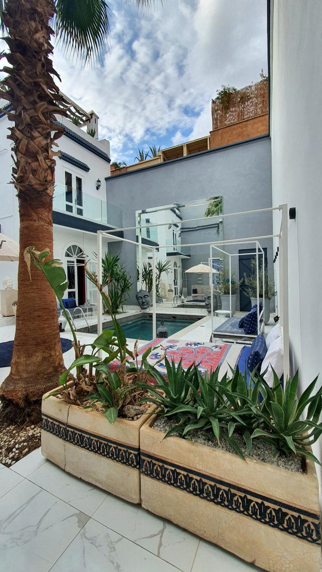 Riad Vip Bed & Breakfast Marrakesh Bagian luar foto