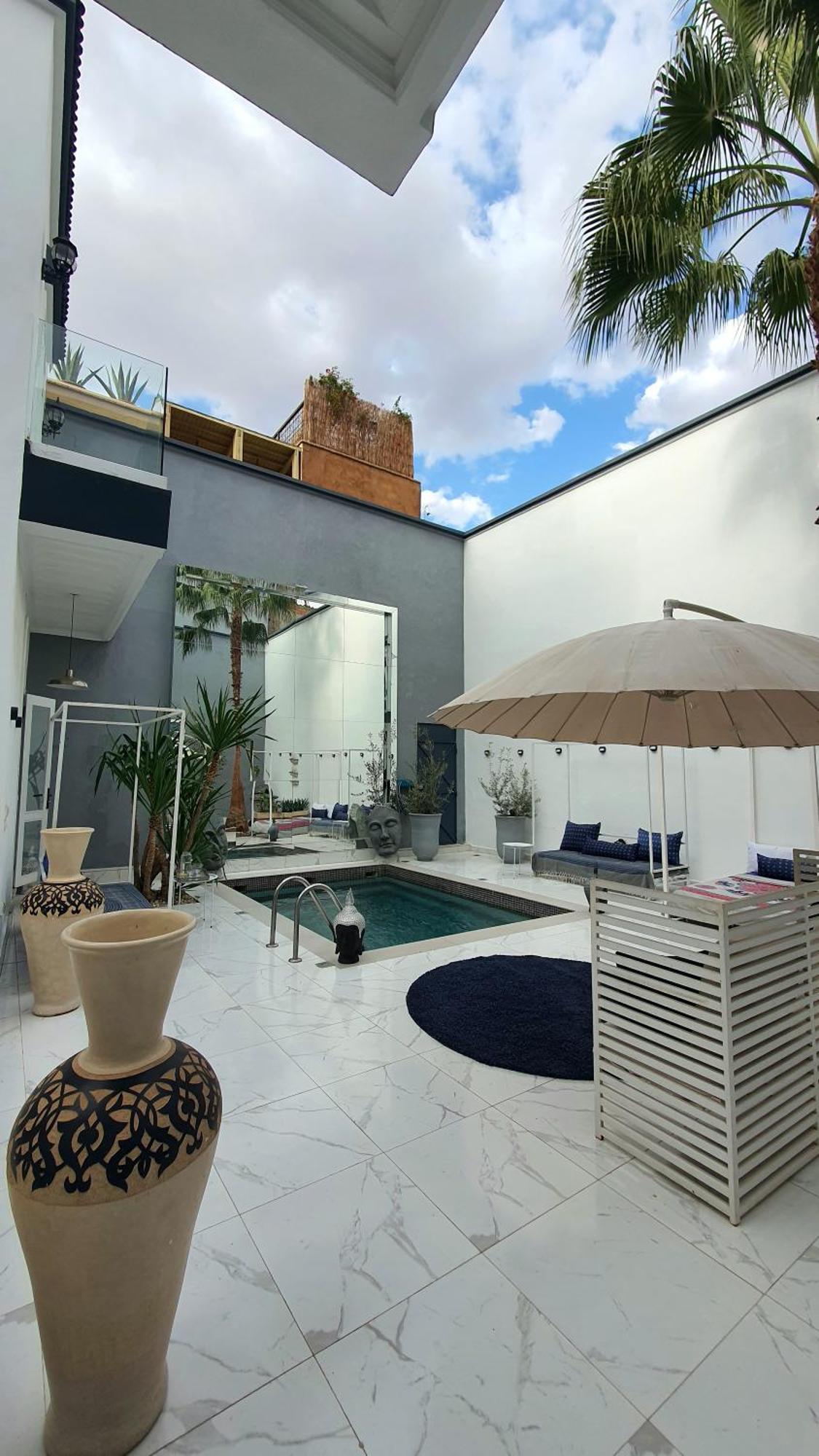 Riad Vip Bed & Breakfast Marrakesh Bagian luar foto