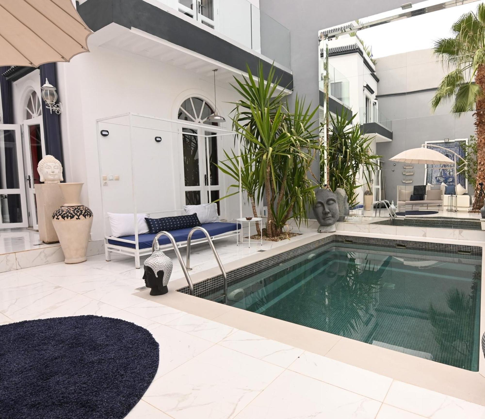 Riad Vip Bed & Breakfast Marrakesh Bagian luar foto